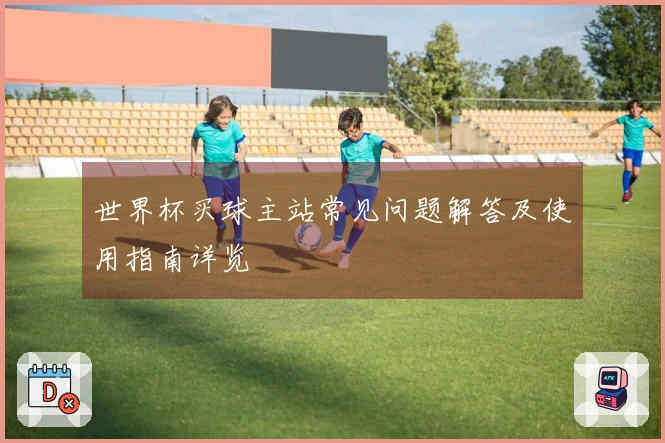 世界杯买球主站常见问题解答及使用指南详览