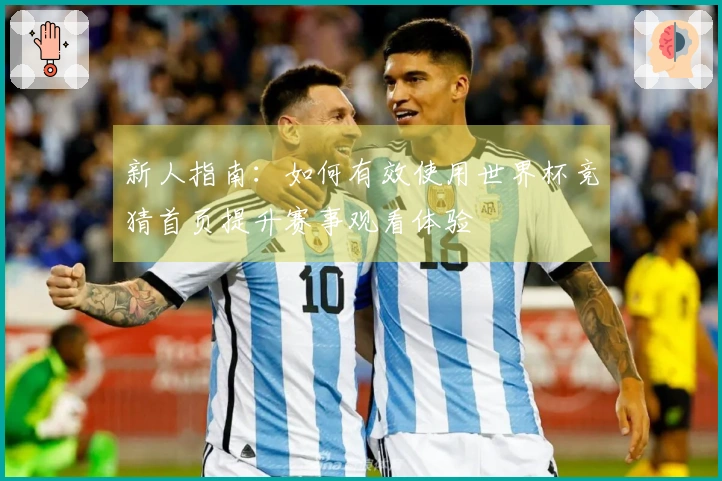 新人指南：如何有效使用世界杯竞猜首页提升赛事观看体验
